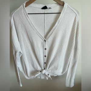 Urban Outfitters Out From Under Waffle Knit Longsleeve